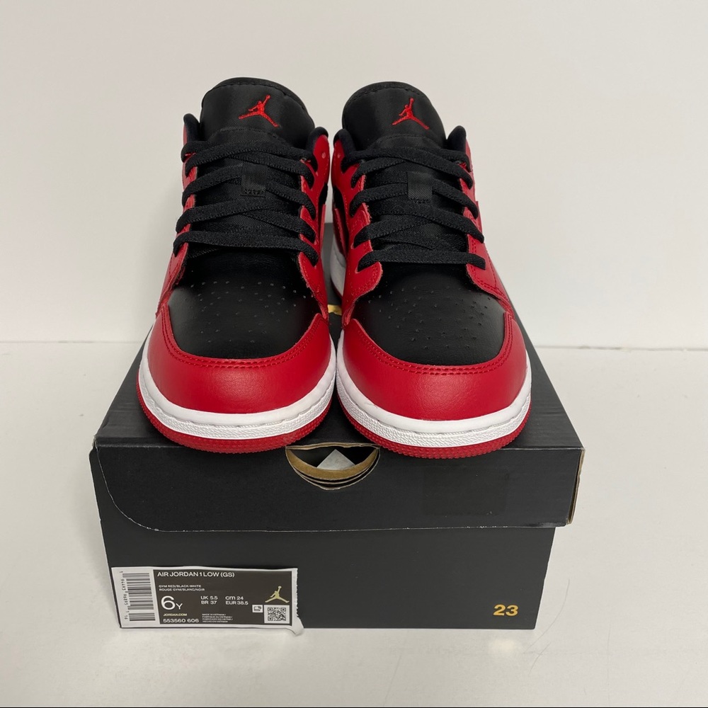 Nike Air Jordan 1 Retro Low Reverse Bred NEW - Picture 2 of 4